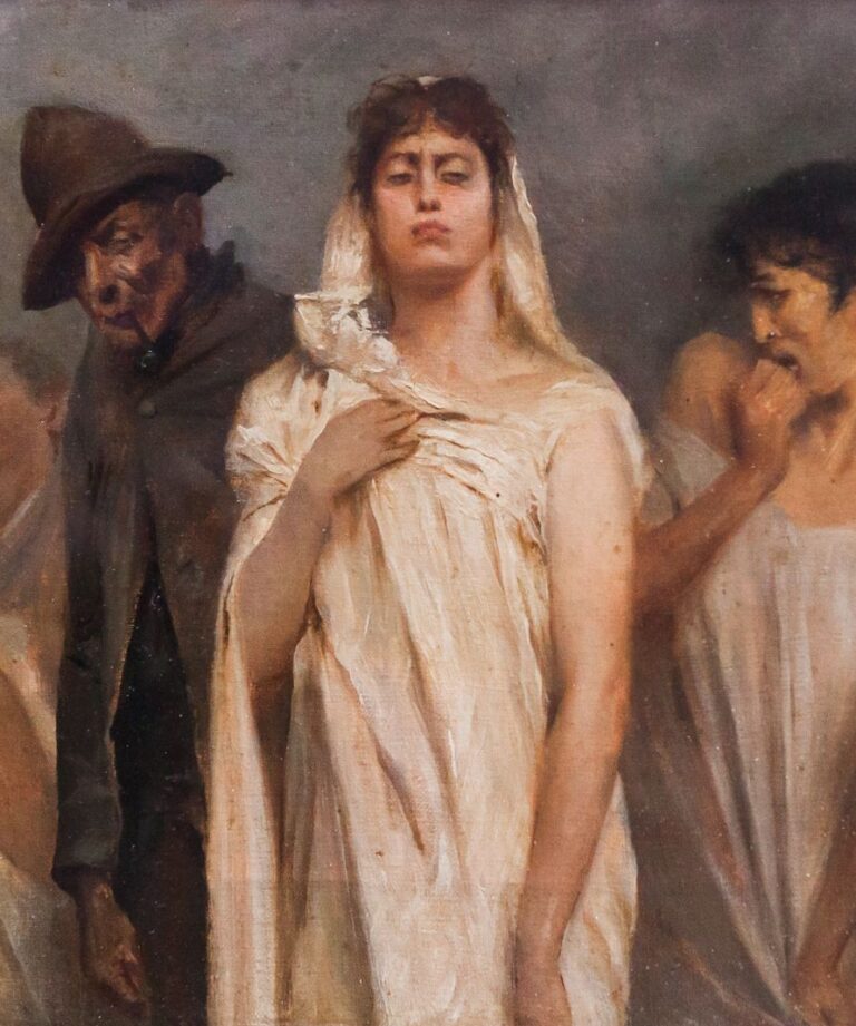 dipinto di Fabio Fabbi, I sette vizi capitali