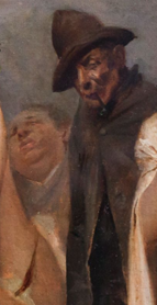 dettaglio personificazioni gola e accidia Fabbi